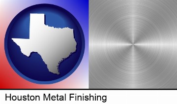 a smoothly-finished metal surface in Houston, TX