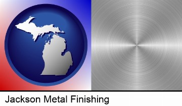 a smoothly-finished metal surface in Jackson, MI