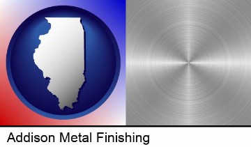 a smoothly-finished metal surface in Addison, IL