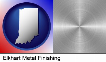 a smoothly-finished metal surface in Elkhart, IN